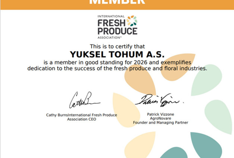Yuksel Seeds rejoint l’International Fresh Produce Association (IFPA)